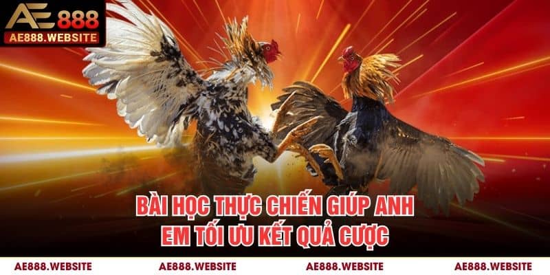 Bài học thực chiến giúp anh em tối ưu kết quả cược