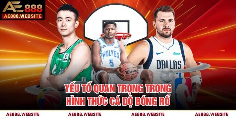 Yếu tố quan trọng trong hình thức cá độ bóng rổ